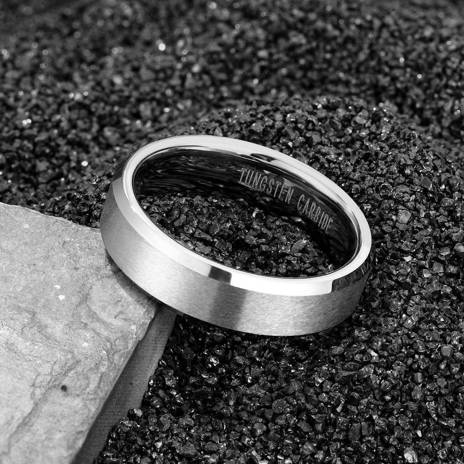 Matte Finish Silver Ring - Nikoghos Jewelry